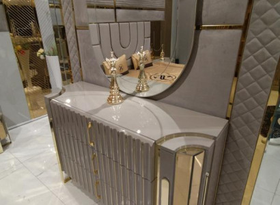 Sideboard with Mirror Modern Sideboard with Mirror Luxury Modern Design Bedroom
